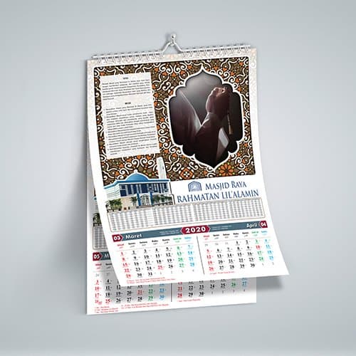 Kalender Dinding 38 x 54