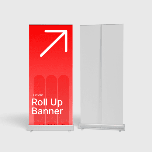 Roll Up Banner 85x200