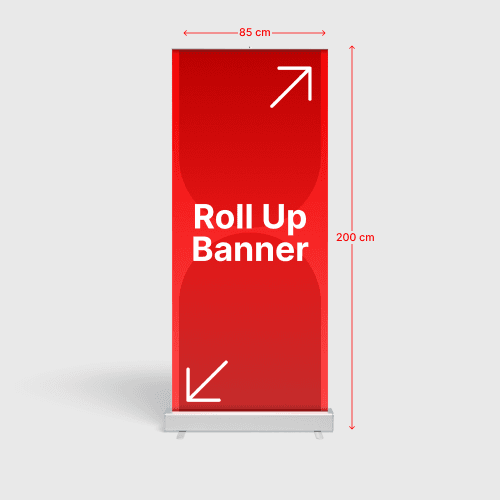 Roll Up Banner 85x200