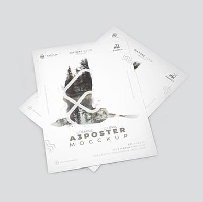 A3 Plus Black White